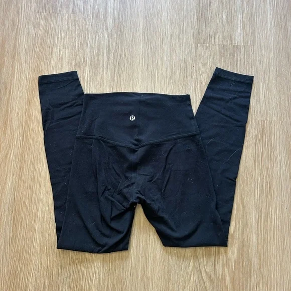 Lululemon black align leggings - Picture 2 of 5